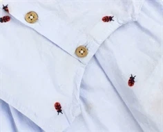 Name It chambray blue mariehøns spencer kjole